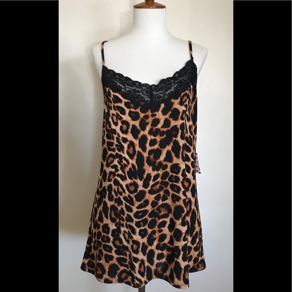 Free Kisses Cheetah top